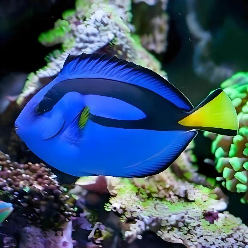 海水观赏鱼 蓝吊