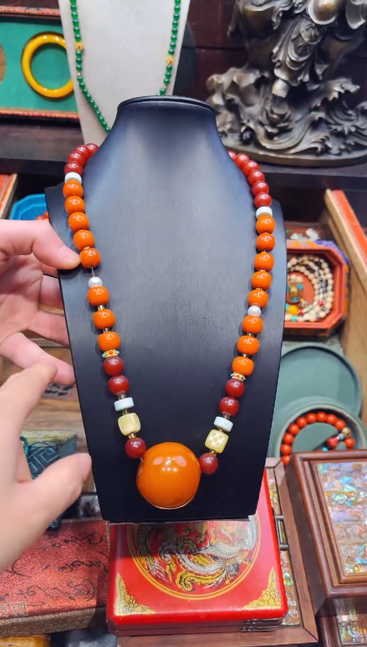 【闪购商品】蜜蜡裸石未镶嵌欣妹专属精选链接a23526