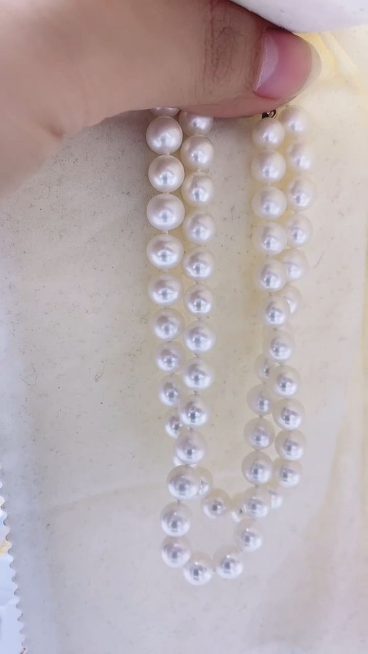 【闪购商品】淡水珍珠项链银S925镶嵌淡水珍珠项链SY6933