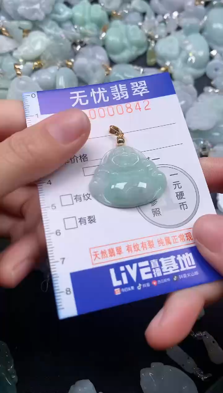 颈饰未镶嵌翡翠842
