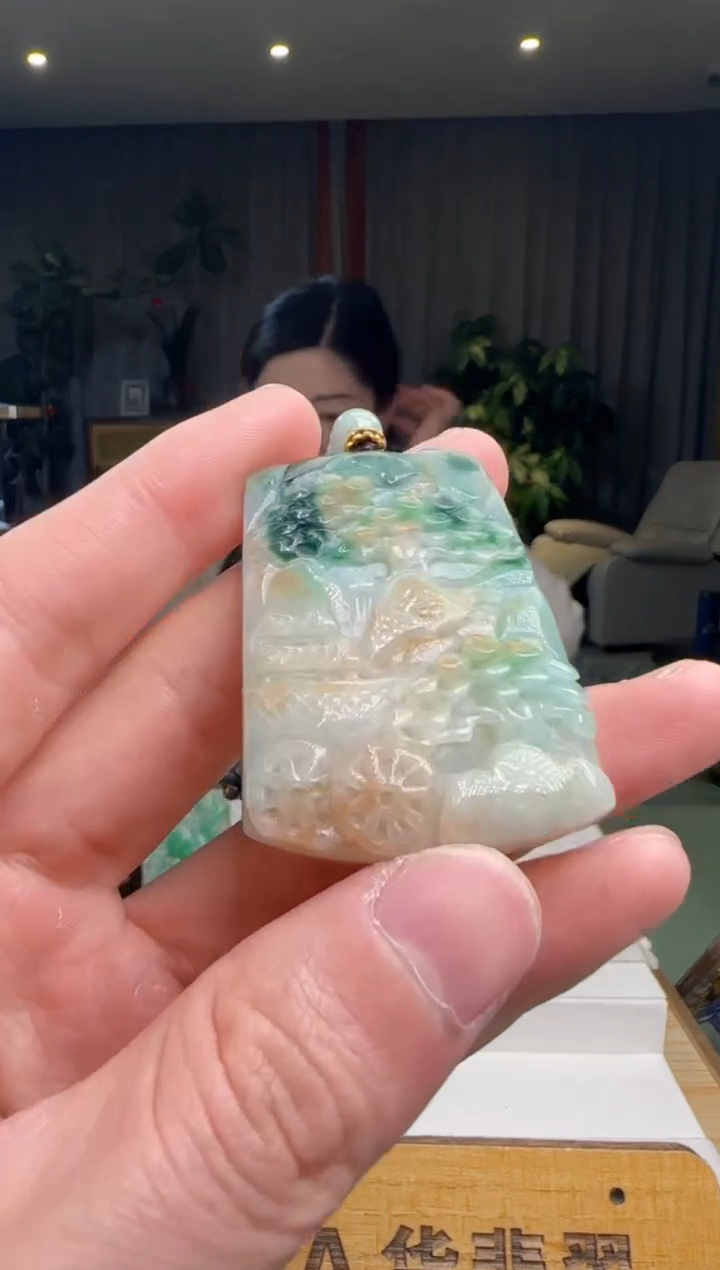 【闪购商品】翡翠颈饰未镶嵌DY@@60B7J12039