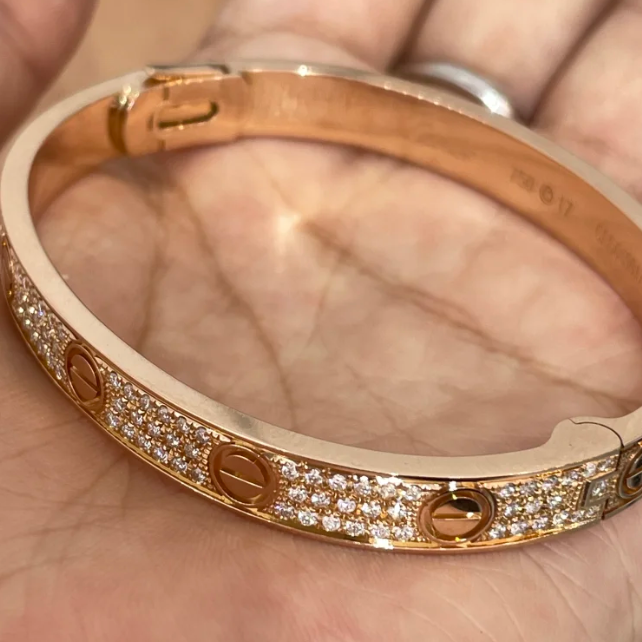 合金手镯 满天星手镯