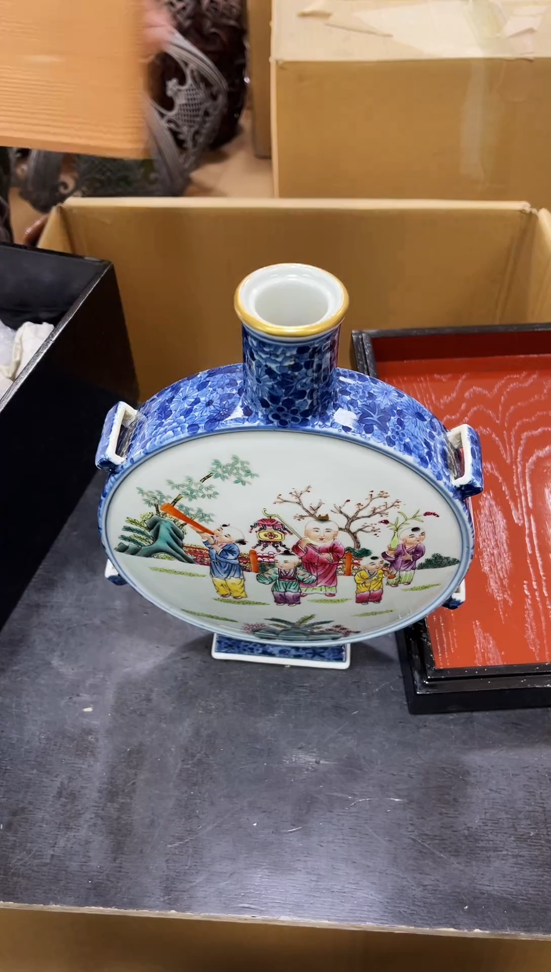 瓶如图所示 阁集工艺品