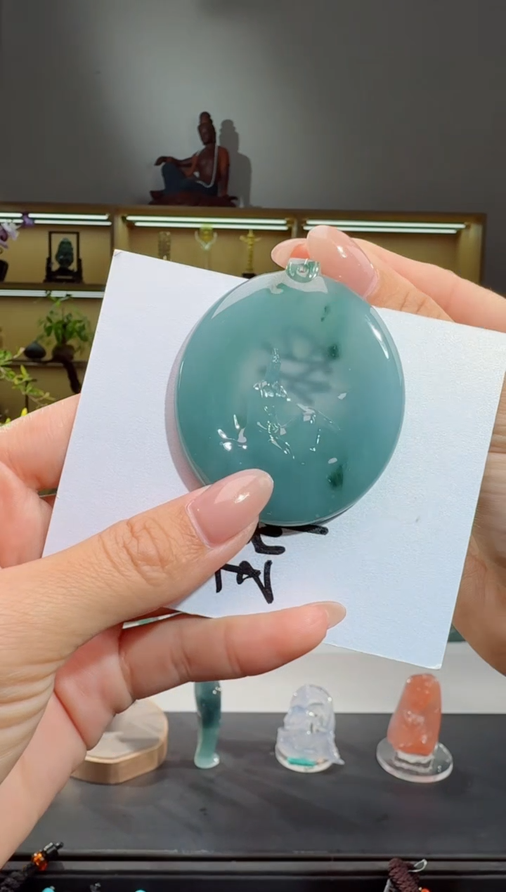 吊坠(不含链)未镶嵌翡翠悟道