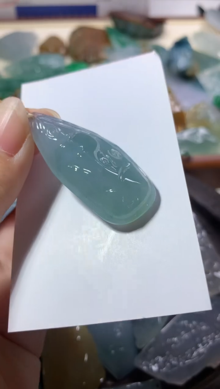 【闪购商品】翡翠颈饰未镶嵌吊坠