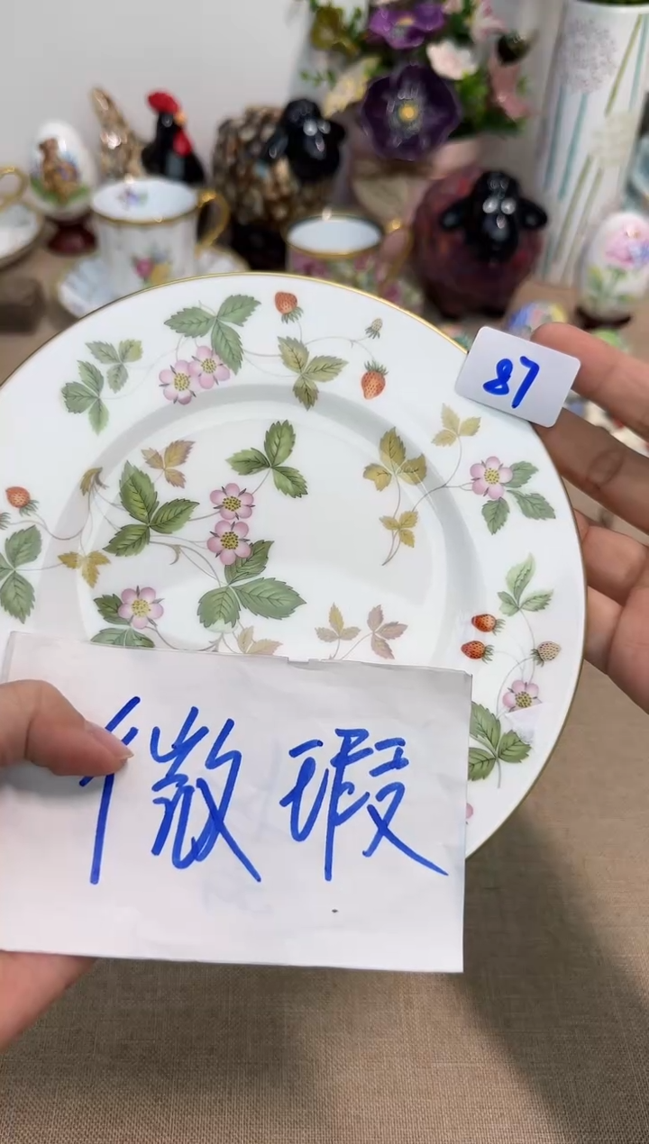 瓷片错**致泡泡家的瓷器真好看
