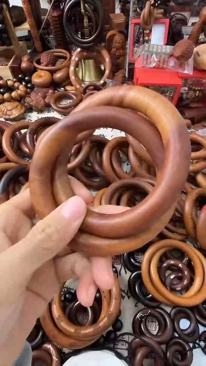 枣木乾坤圈桃木70圈口一物一拍
