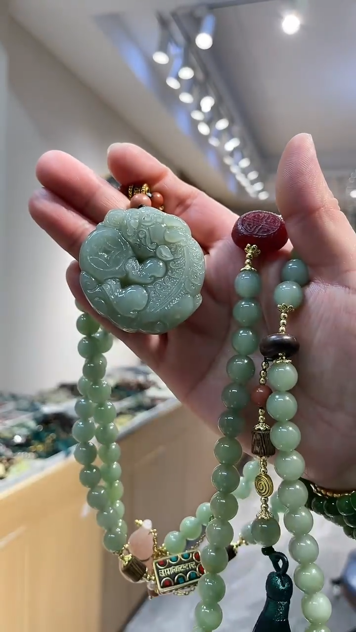 【闪购商品】和田玉颈饰未镶嵌吊坠