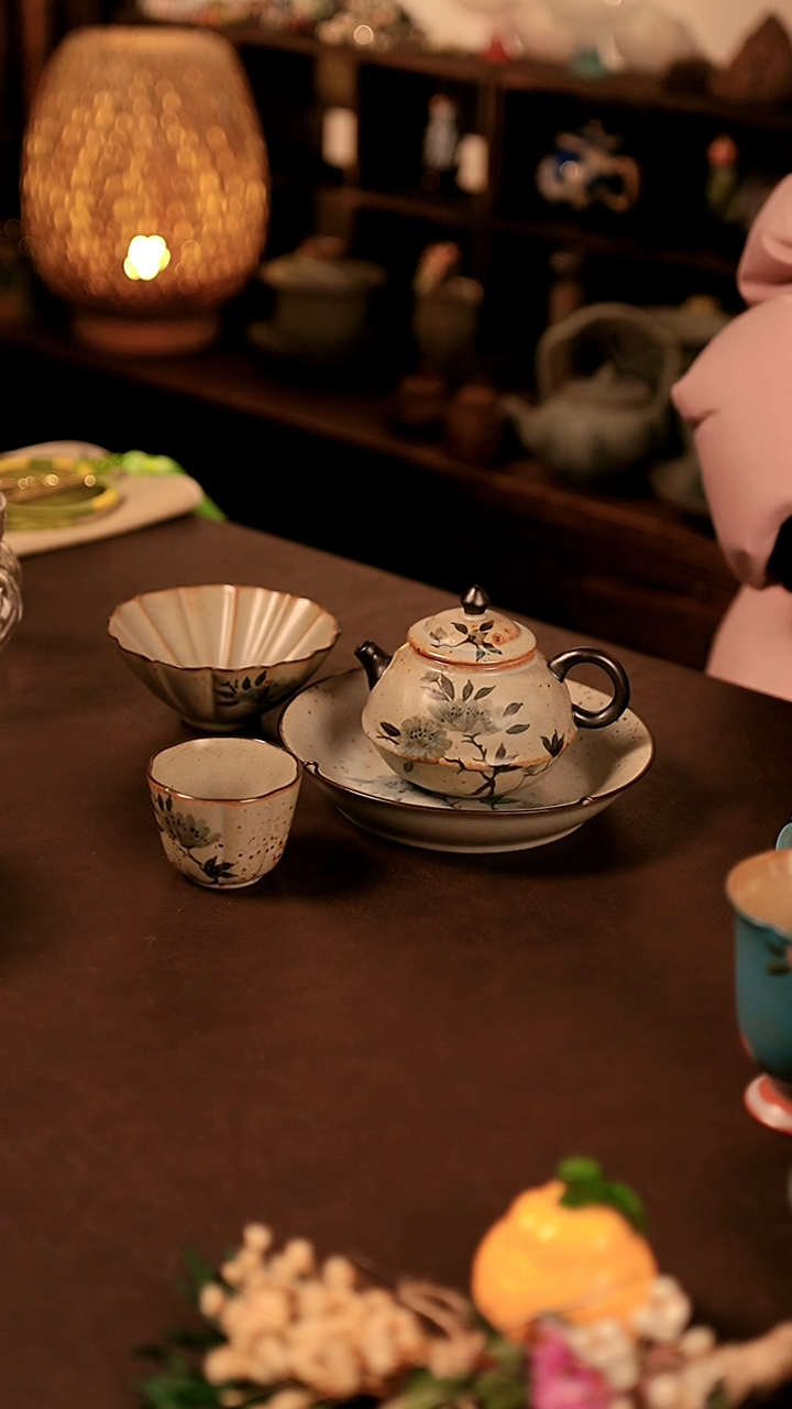 【闪购商品】闪购冲冲冲 芍药花一套2客杯