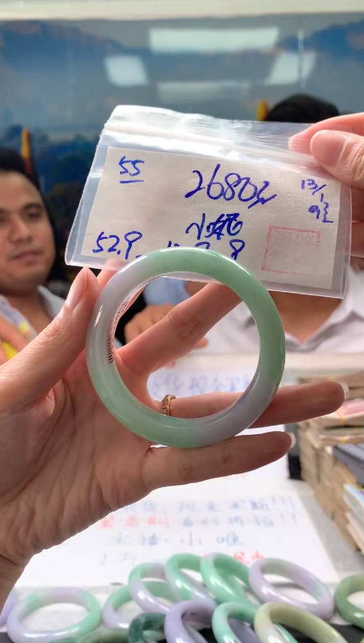 【闪购商品】翡翠手镯未镶嵌翡翠手镯 下单联系小耳机#55