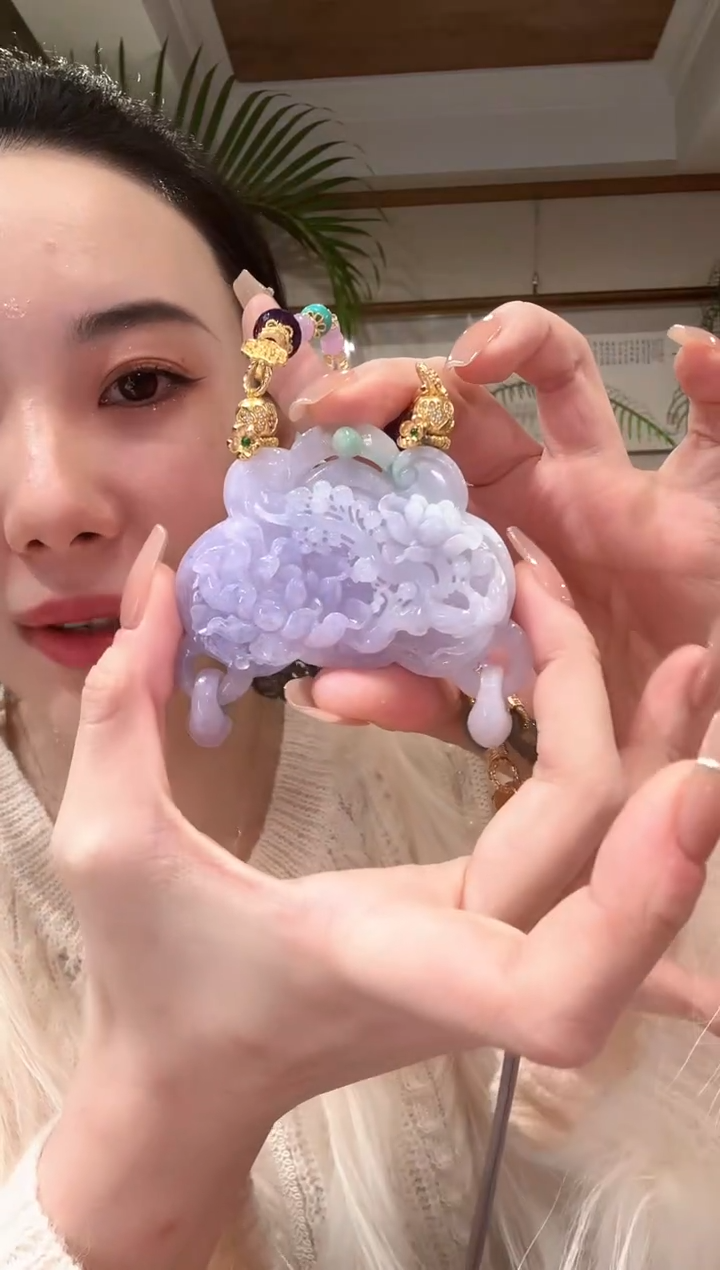 【闪购商品】翡翠颈饰未镶嵌国风