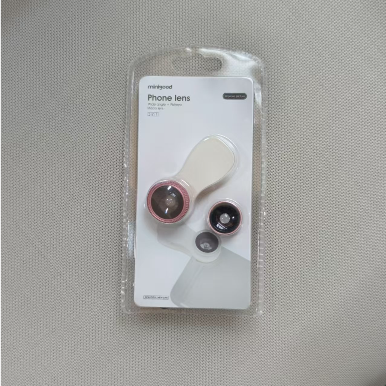 三合一手机镜头鱼眼套装
