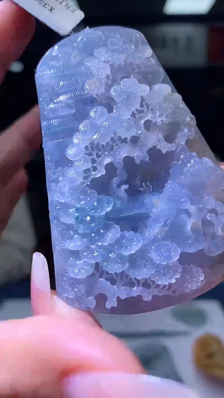 【闪购商品】定制翡翠未镶嵌1080xx-毛货挂件33