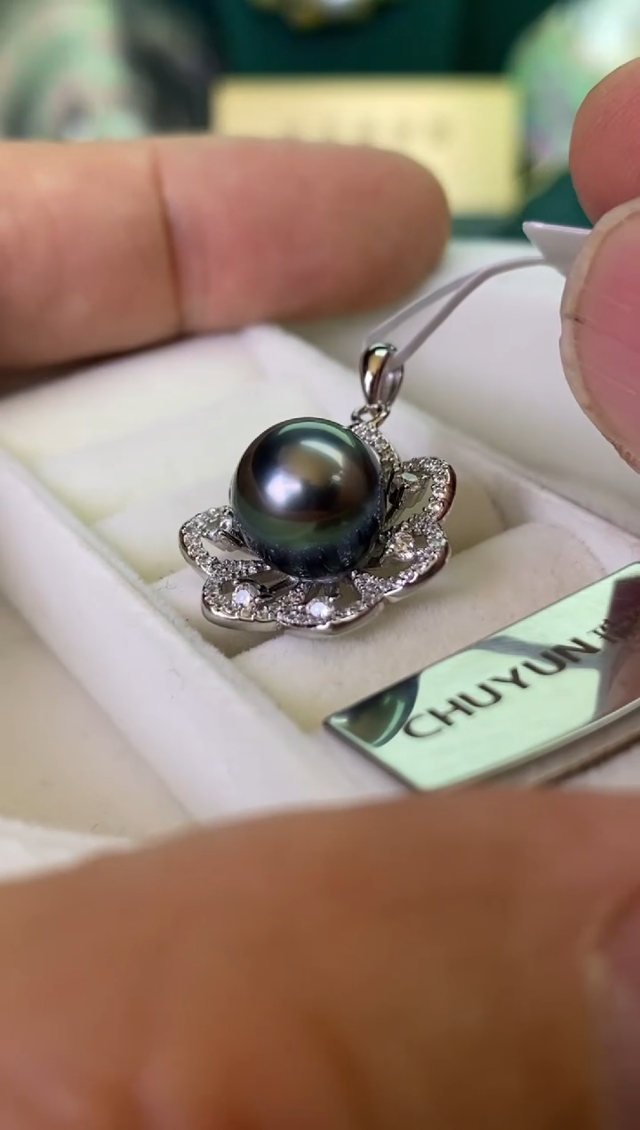 【闪购商品】海水珍珠颈饰银S925镶嵌1