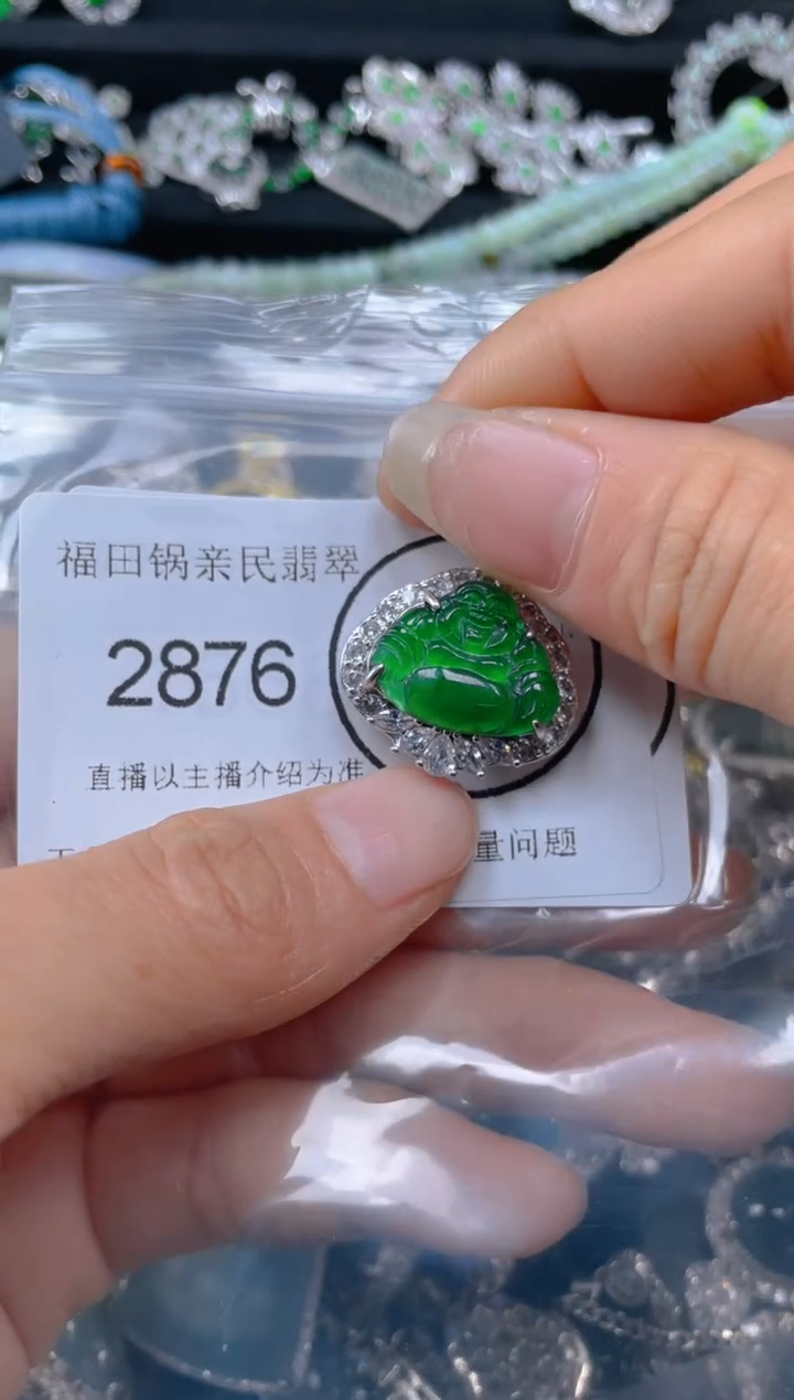 【闪购商品】翡翠吊坠(不含链)未镶嵌2876