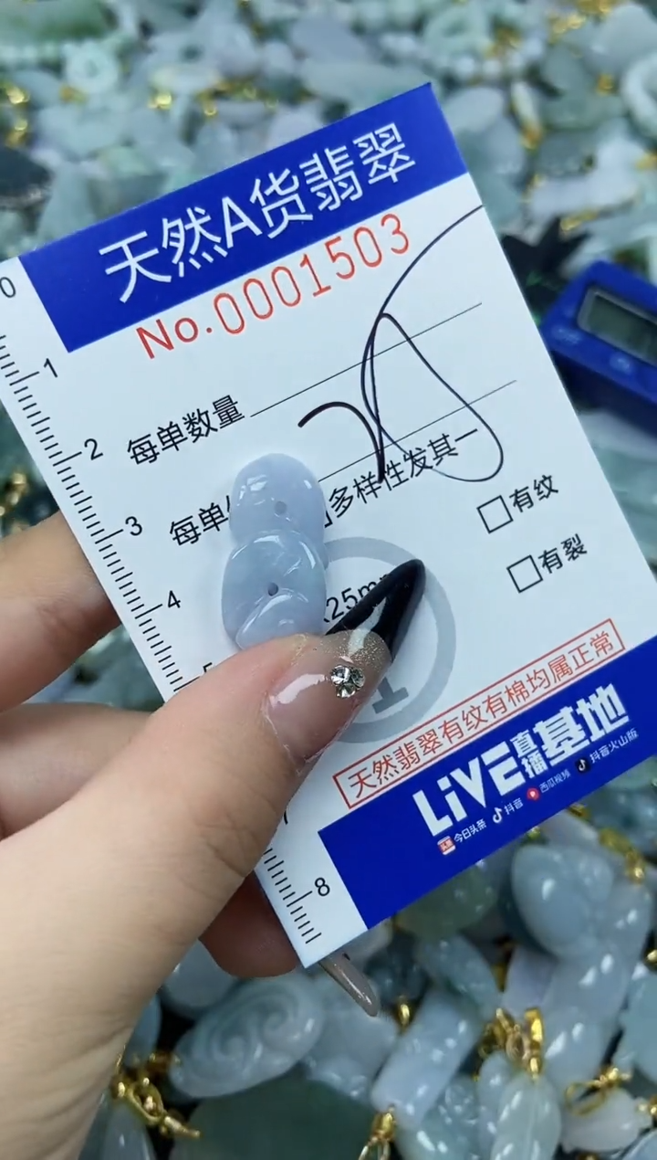 【闪购商品】翡翠颈饰未镶嵌天然A货翡翠