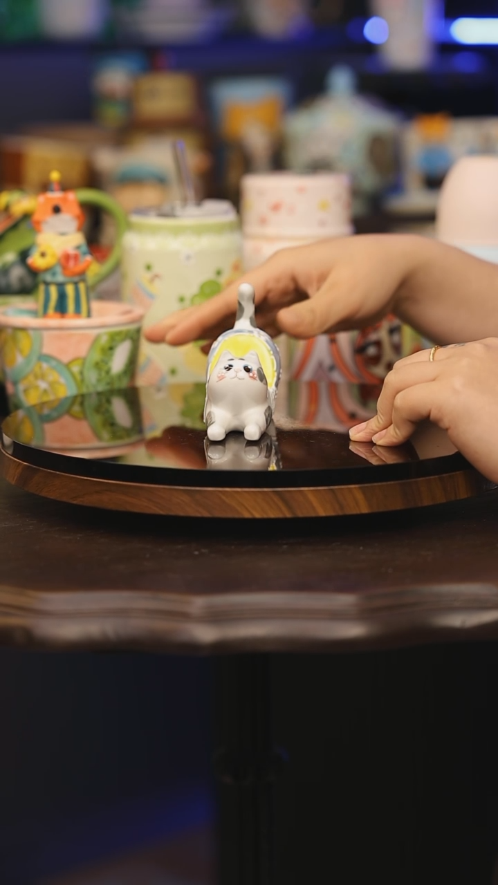 【闪购商品】摆件景德镇釉下彩绘设计师款式陶瓷