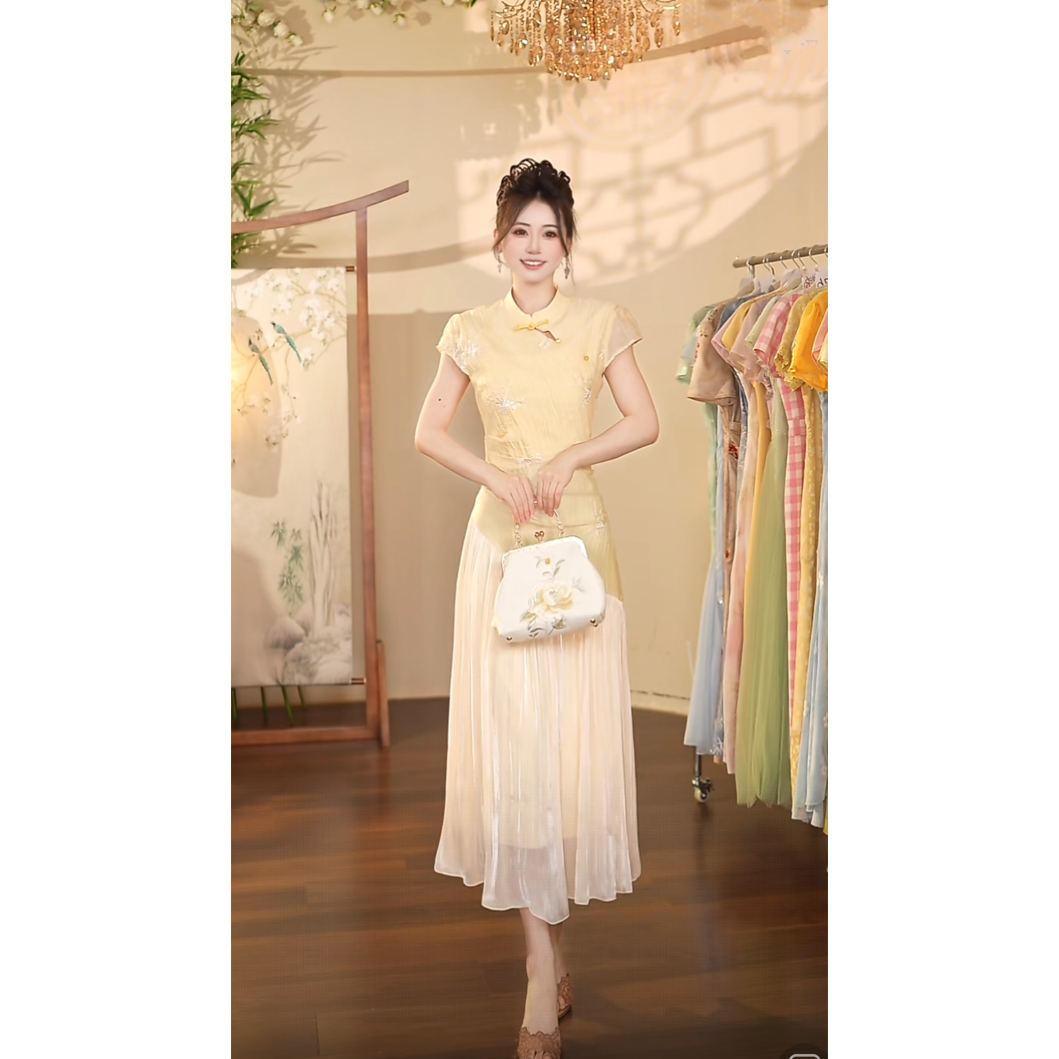 瑞瑞定制-1663连衣裙YQ1083-XX