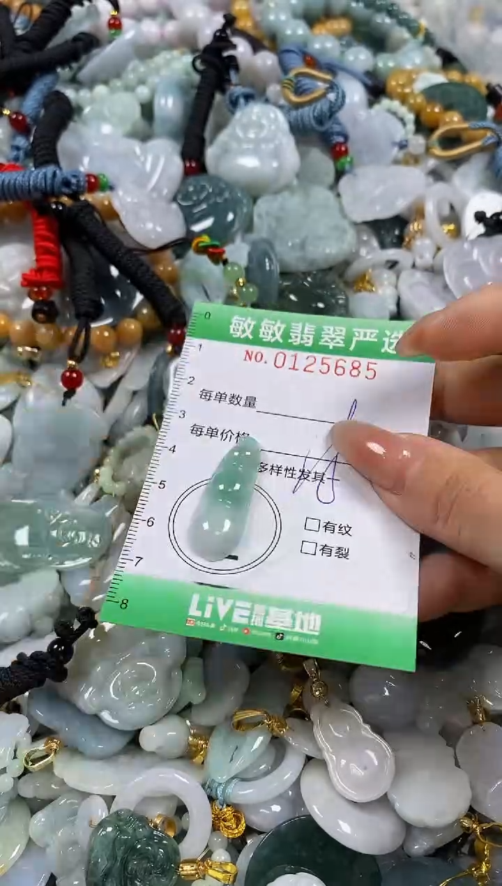 【闪购商品】翡翠颈饰未镶嵌闪购0125685