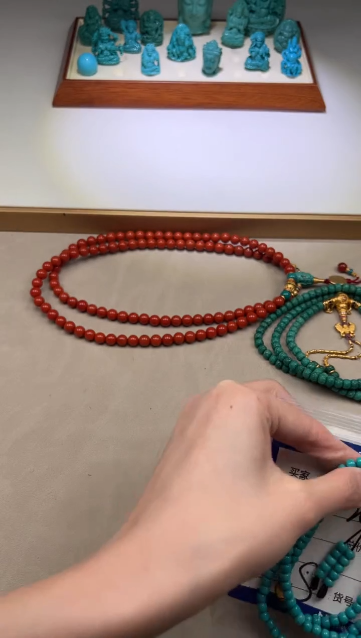 【闪购商品】绿松石手串手串18K金镶嵌手串手串