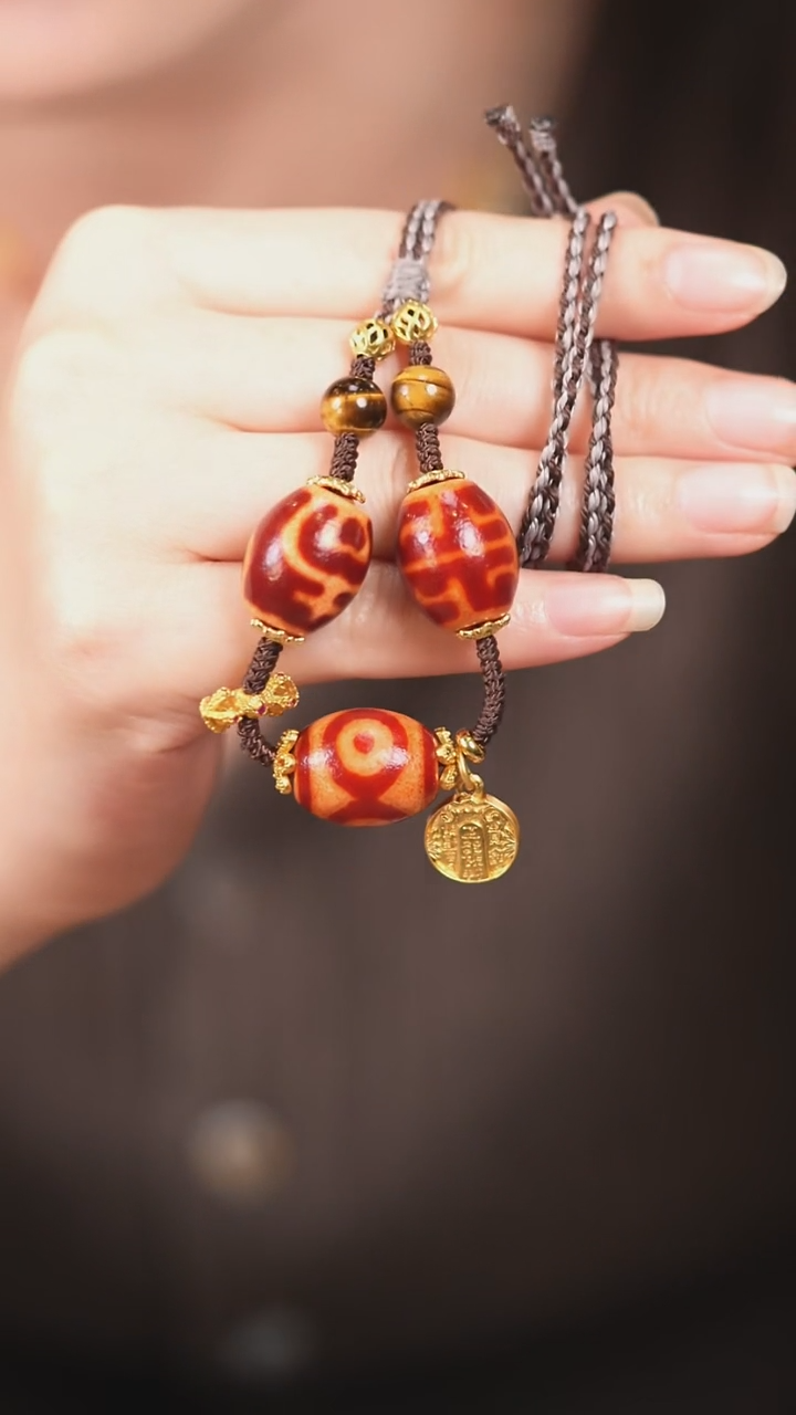 玛瑙/玉髓（覆膜）颈饰未镶嵌传世珠宝-多样性发其一