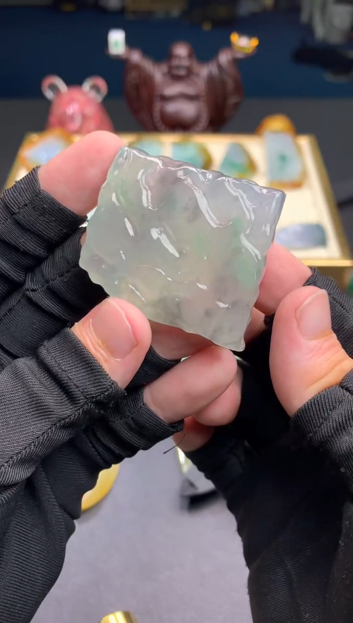 未镶嵌定制翡翠天然翡翠裸石（包工）