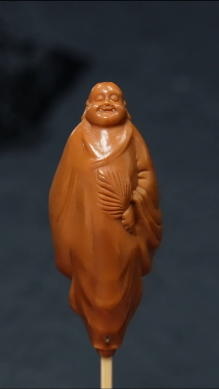 橄榄核吊坠梦梦精品核雕