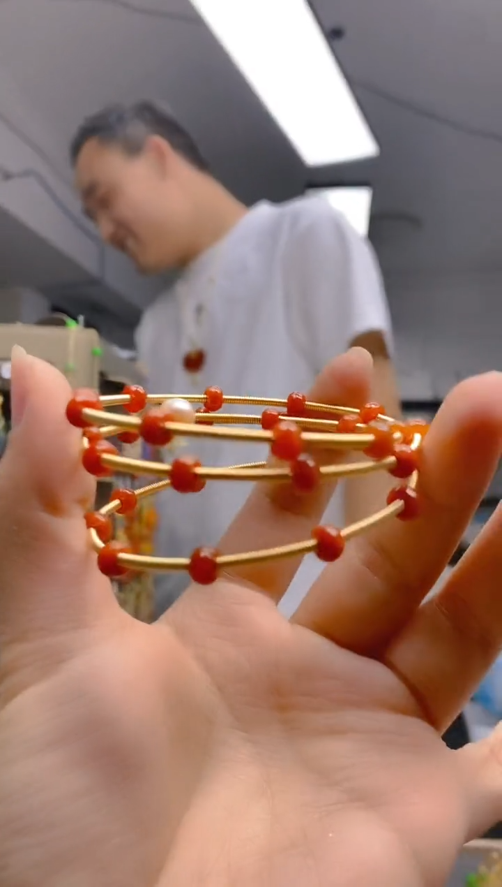 【闪购商品】翡翠耳饰合金0328翡翠手镯