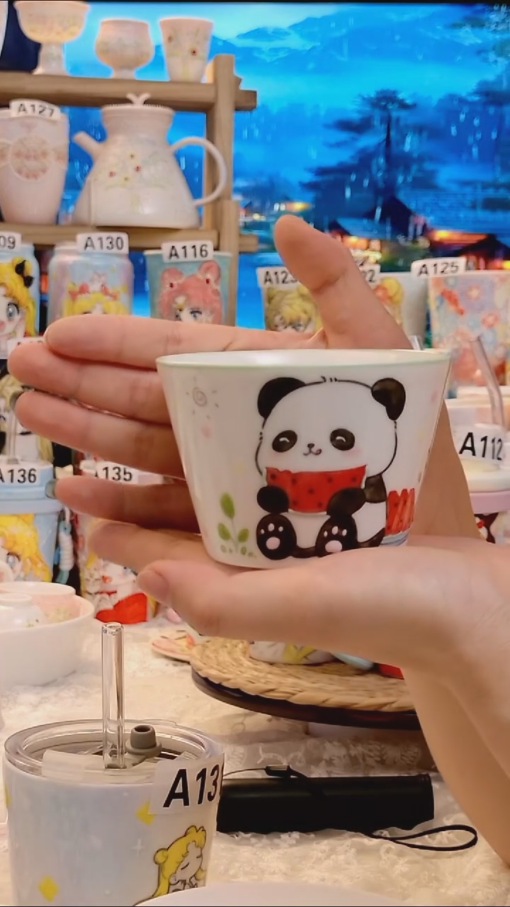景德镇陶瓷手工手绘