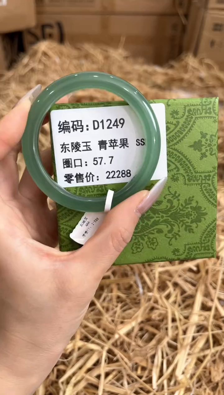 未镶嵌手镯石英质玉D1249