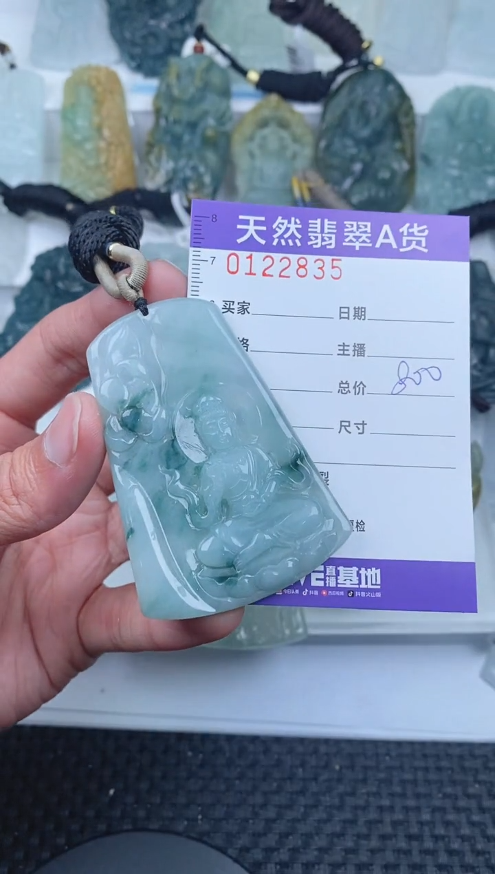 【闪购商品】翡翠颈饰未镶嵌        835
