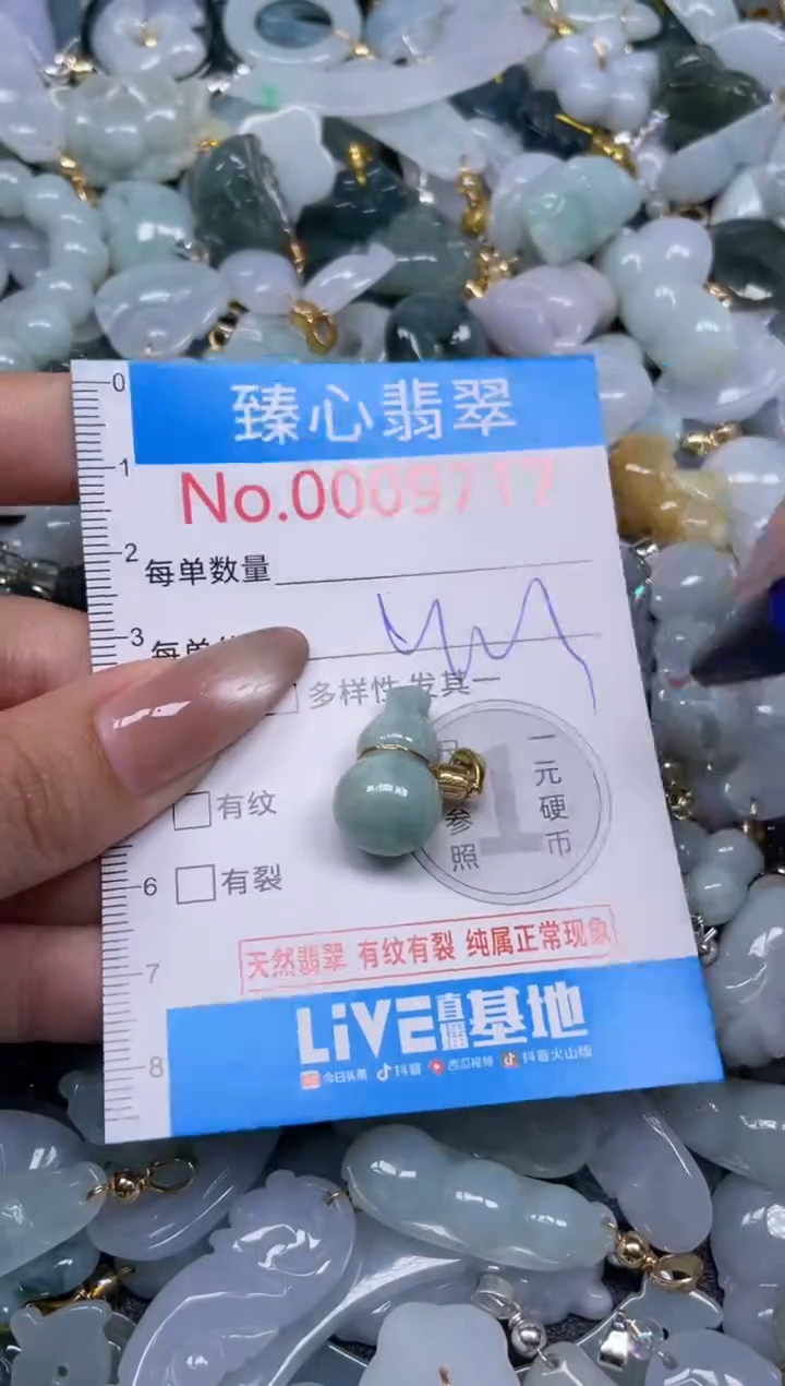 颈饰未镶嵌翡翠9717