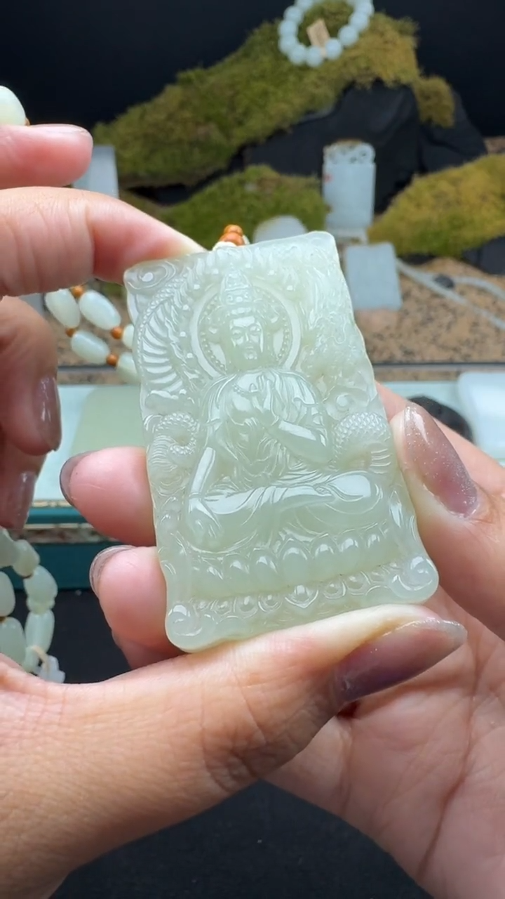 【闪购商品】和田玉颈饰未镶嵌婷婷