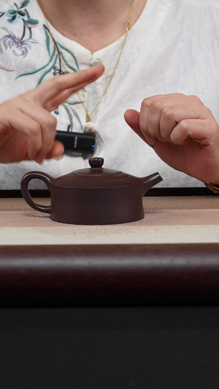 【闪购商品】紫砂茶壶周盘-老紫泥-MH-1606