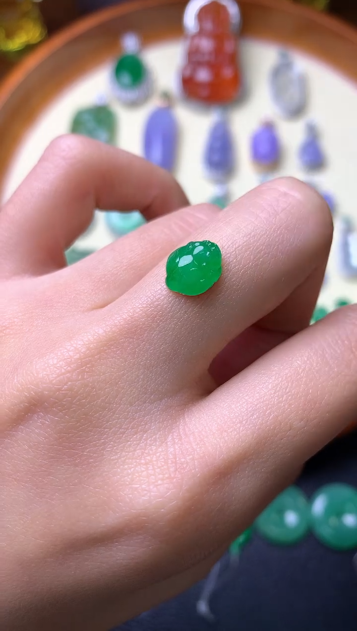 【闪购商品】定制翡翠未镶嵌裸石（镶嵌定制）