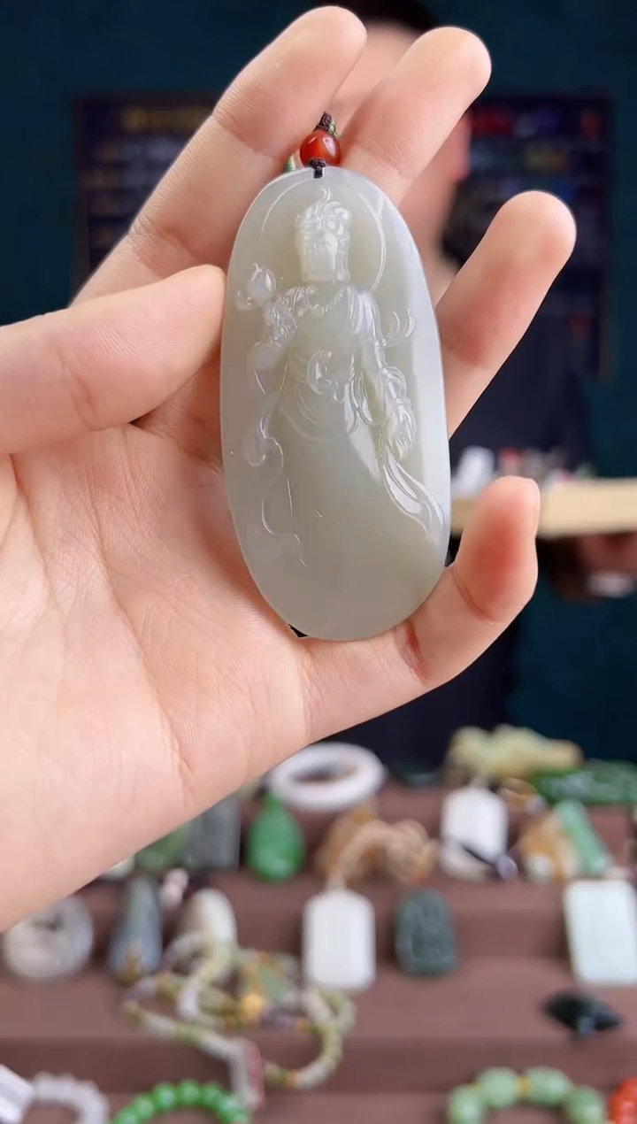 【闪购商品】和田玉颈饰未镶嵌ZZ 拍一发一 多样性发货