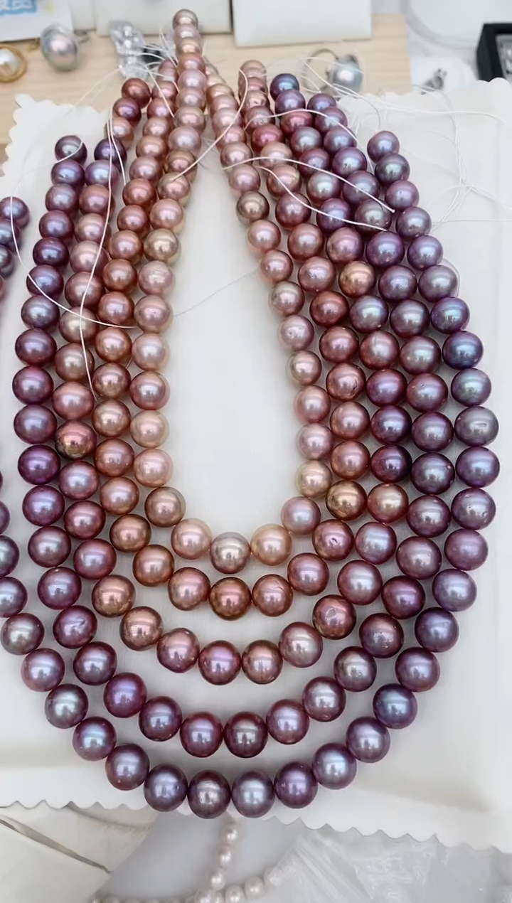 【闪购商品】淡水珍珠颈饰未镶嵌9-11mm