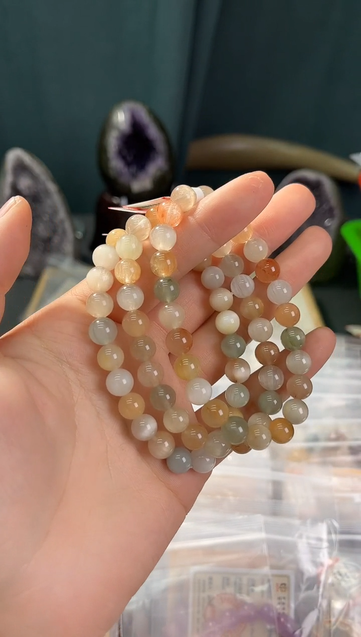 【闪购商品】水晶手链未镶嵌221多样性发其一8+