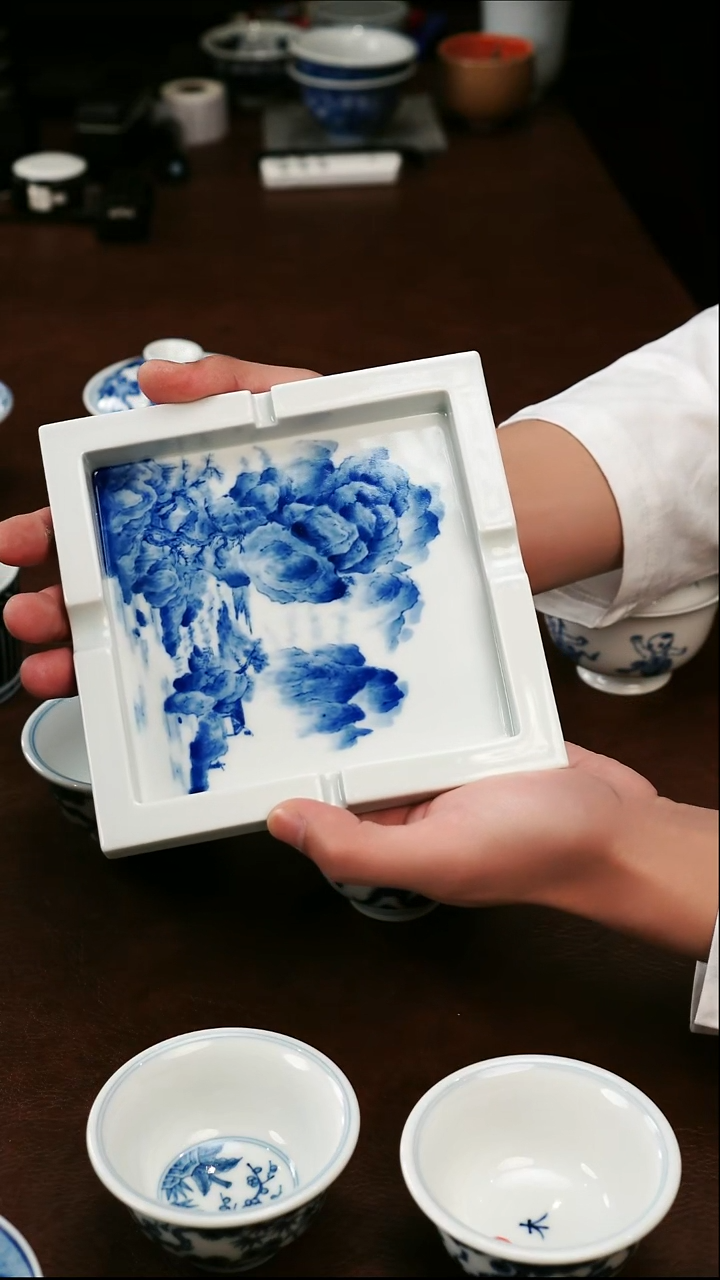景德镇手工手绘茶具~