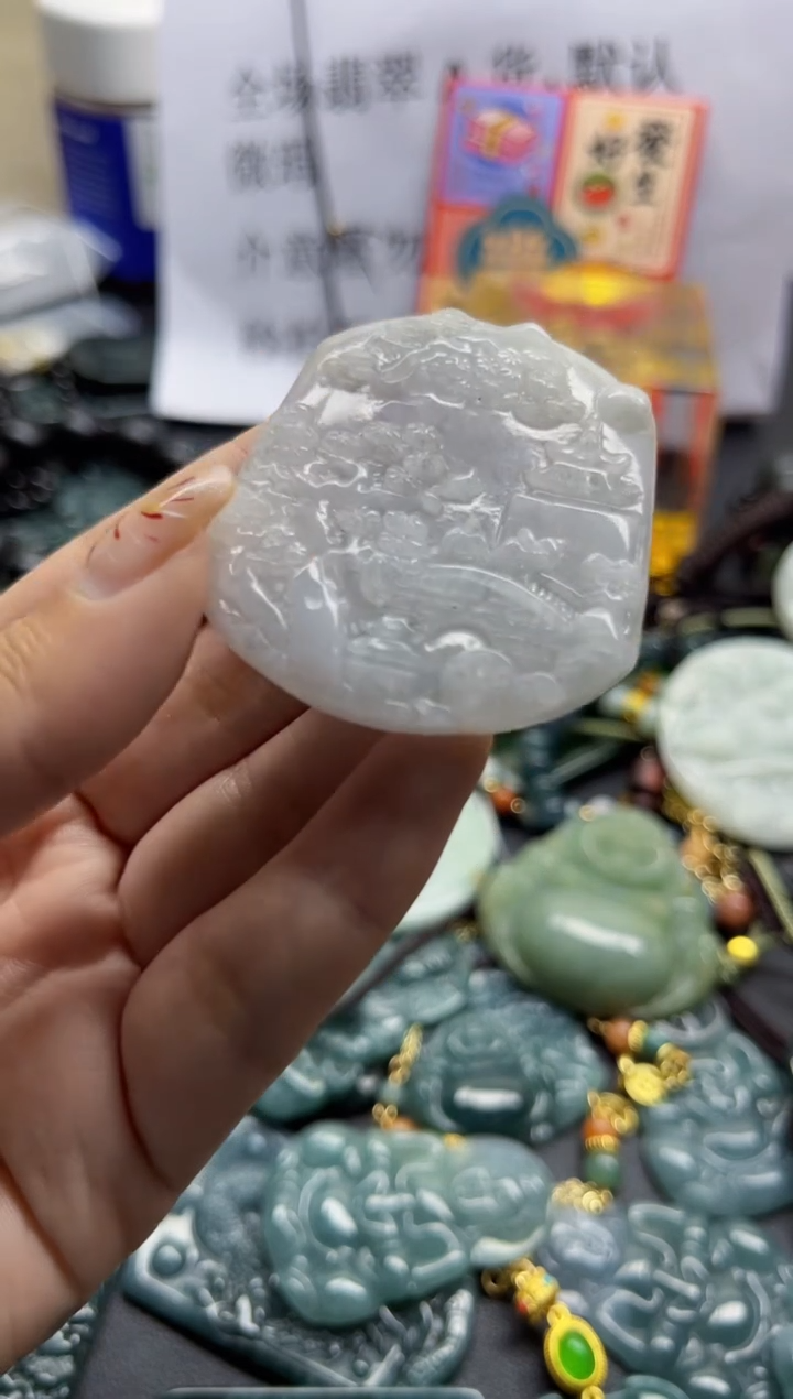 【闪购商品】翡翠颈饰未镶嵌翡翠