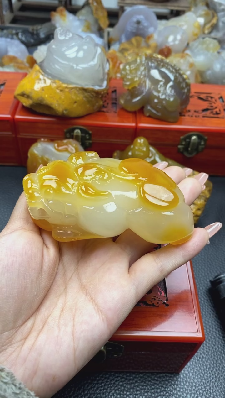 【闪购商品】玛瑙/玉髓手把未镶嵌00