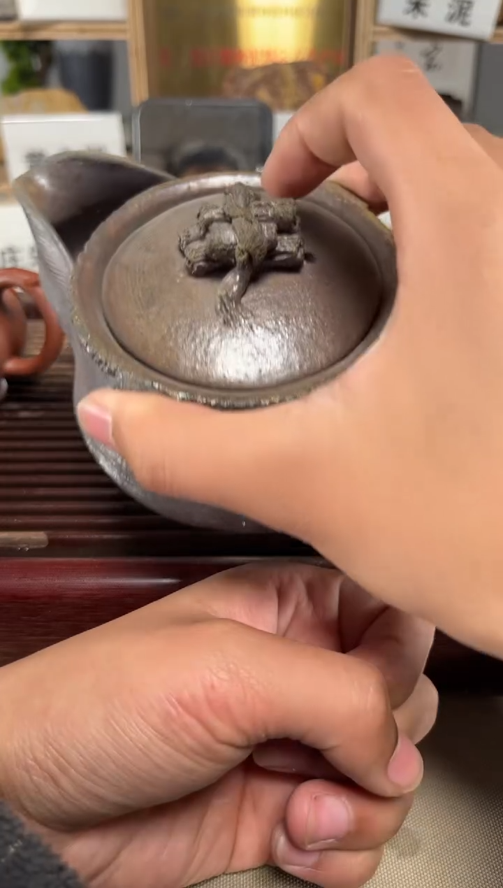 【闪购商品】紫砂茶壶柴烧柴斋宝瓶