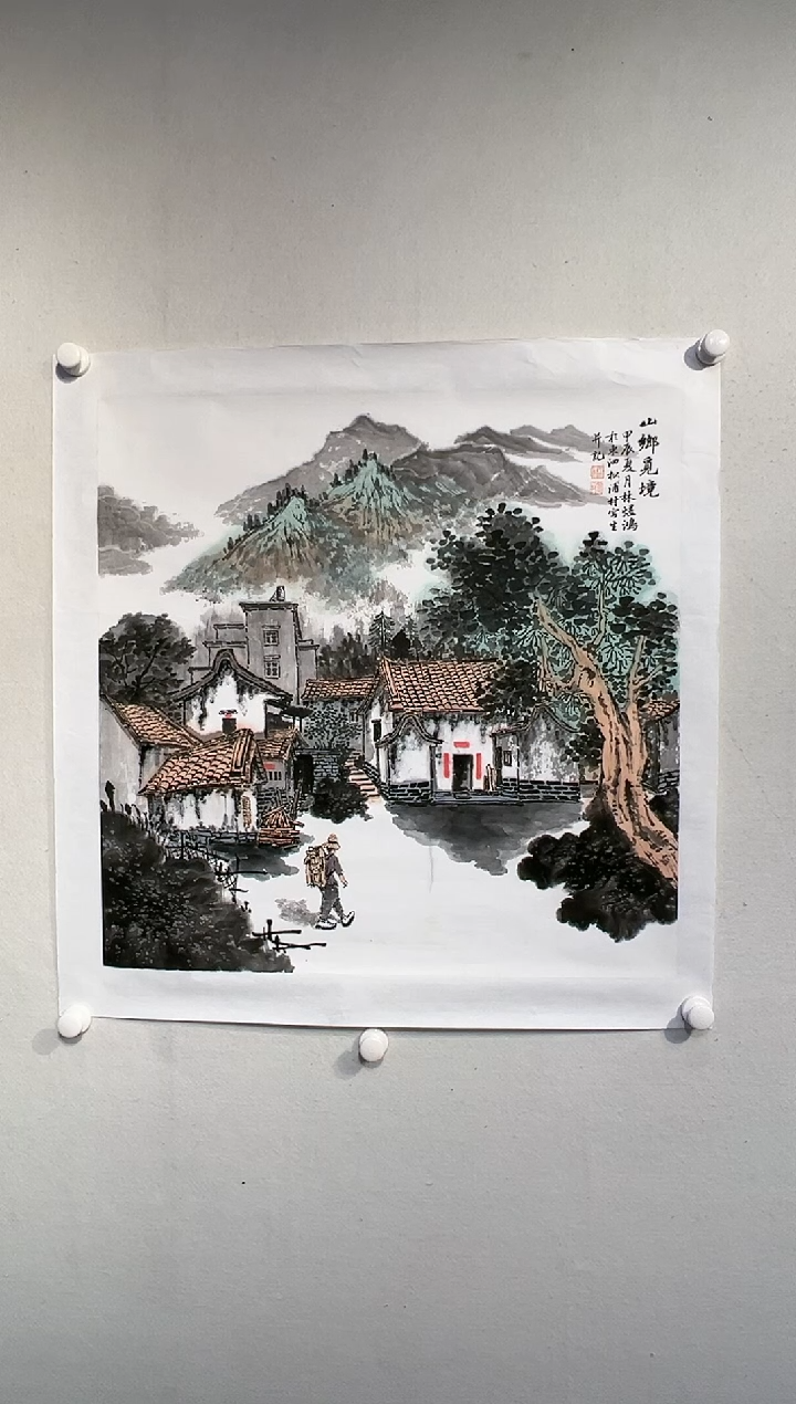 【闪购商品】国画绘画作品-4平尺