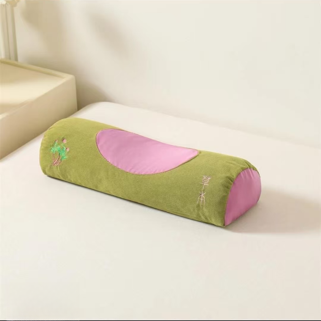 枕艾草枕头护颈椎玫瑰足颈小茴香颈枕膝盖坐垫