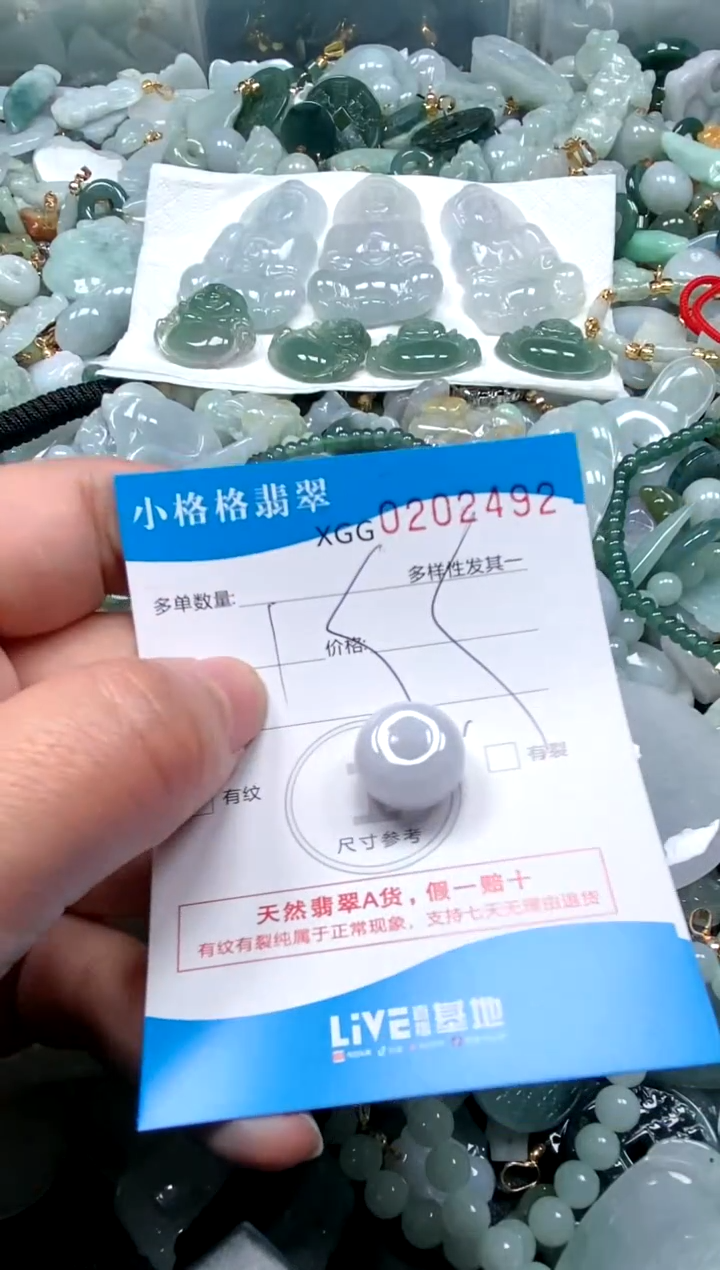 【闪购商品】翡翠颈饰未镶嵌闪购商品0202492
