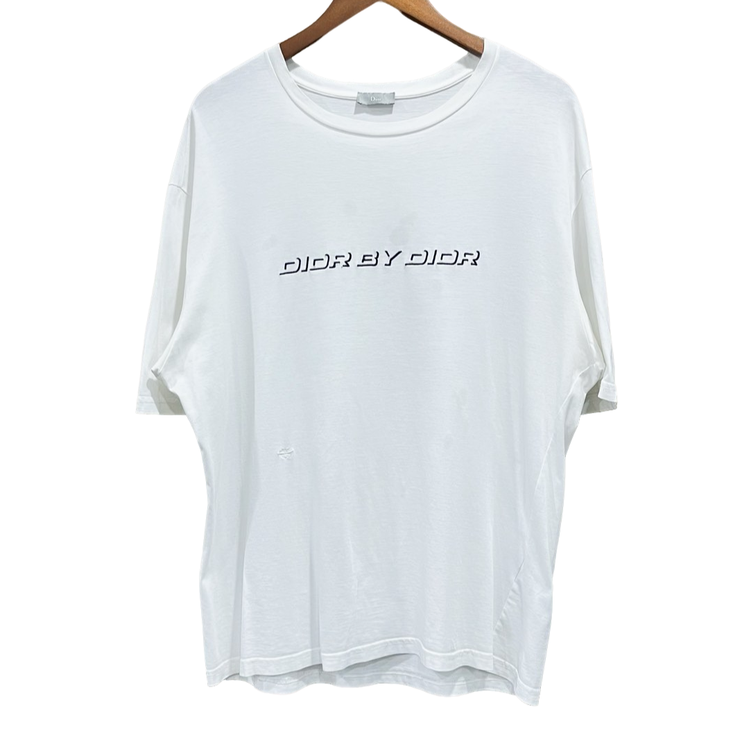 99新 DIOR/迪奥 白色字母短袖 XL码 