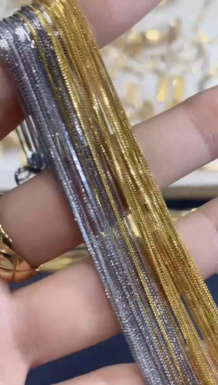 【云中意】 - 18k金针式肖邦链45cm 多样性发货一件 qyk