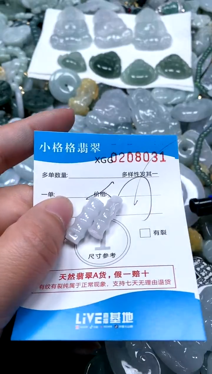 【闪购商品】翡翠颈饰未镶嵌闪购商品0208031