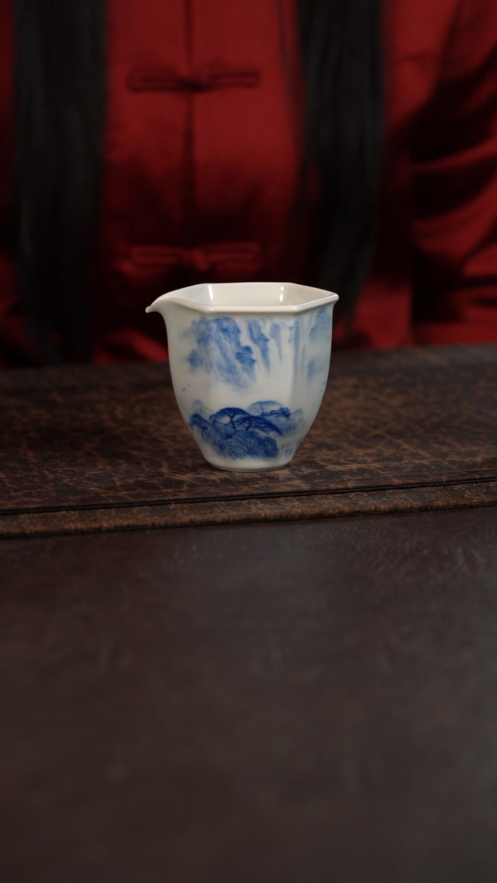 【闪购商品】杯聚澜堂国画山水六方公道
