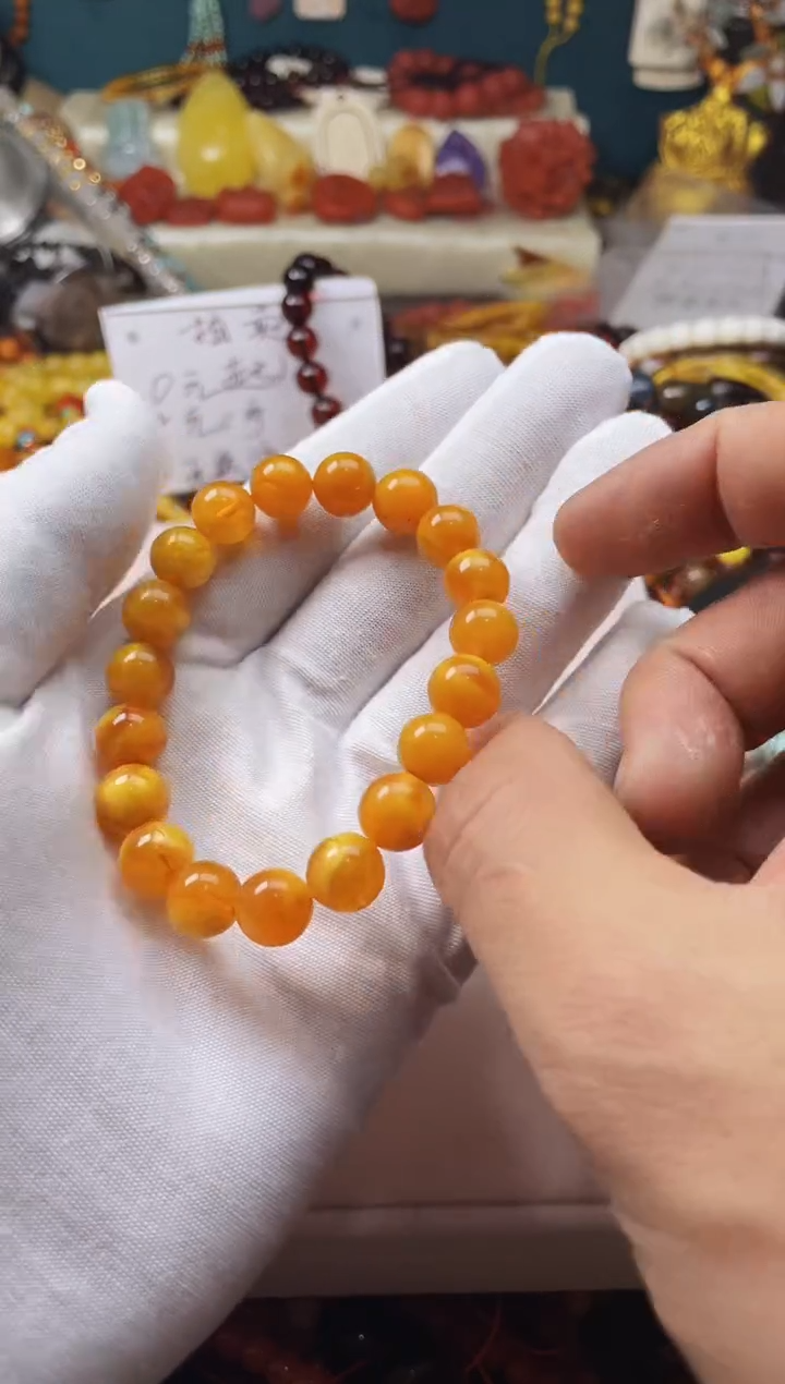 【闪购商品】琥珀颈饰未镶嵌46276 一物一图发货